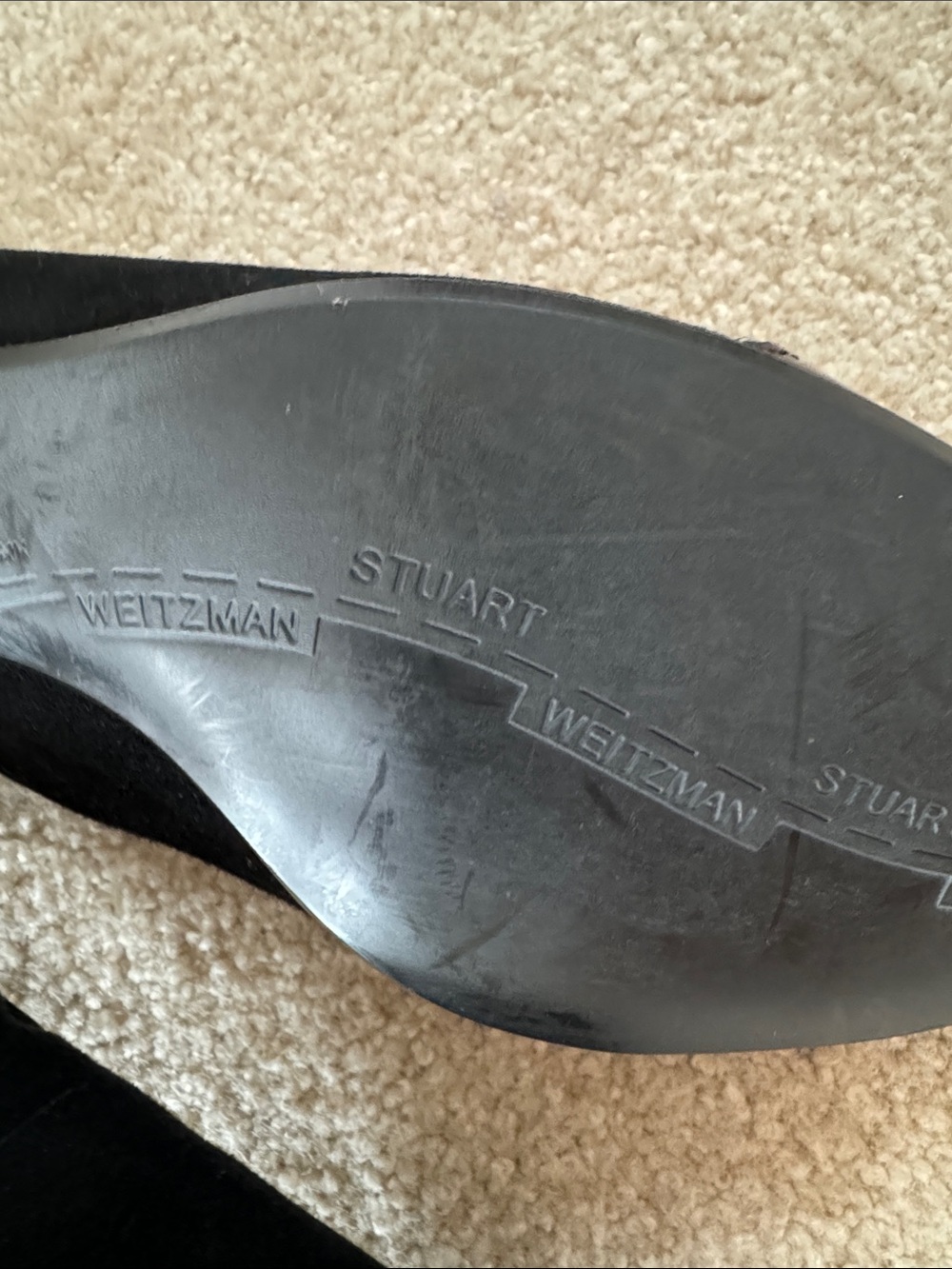 Stuart Weitzman Tortoiseshell Heel - Picture 3 of 7